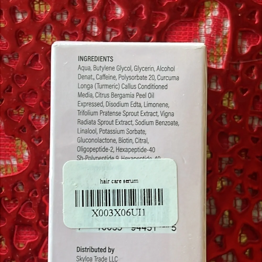 Brand New Hair Bundle Rice Water Hair Spray Serum Organic Vegan Natural